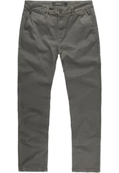 Amaci&Sons Herren Regular Slim Stretch Chino Hose Fit 7009-10 Khaki/Dunkelgrün/Dunkelgrau