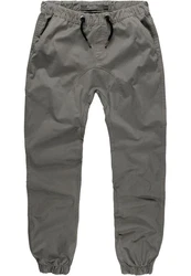 Amaci&Sons Herren Stretch Jogger Basic Chino Jeans Hose Cargo 7002 Khaki/Hellgrau/Dunkelgrau/Dunkelgrün/Grau