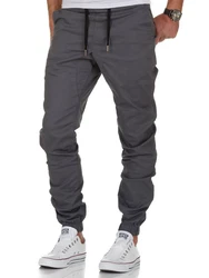 Amaci&Sons Herren Stretch Jogger Basic Chino Jeans Hose Cargo 7002 Khaki/Hellgrau/Dunkelgrau/Dunkelgrün/Grau