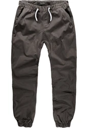 Amaci&Sons Herren Stretch Jogger Basic Chino Jeans Hose Cargo 7002 Khaki/Dunkelgrau/Braun/Grau/Dunkelbraun