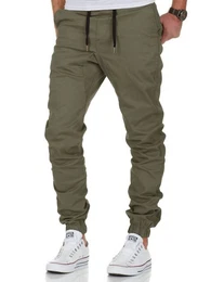Chinohose NEW JERSEY Basic Jogger-Chino Herren Stretch Jogger Basic Chino Jeans Hose Cargo