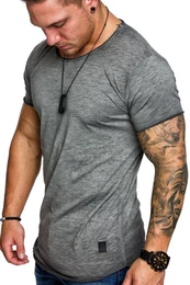 T-Shirt TIJUANA Oversize T-Shirt mit Rundhalsausschnitt Herren Oversize Vintage Verwaschen Rundhalsausschnitt Shirt