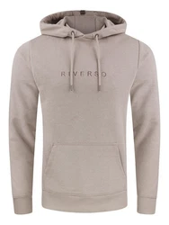 riverso Kapuzenpullover Herren Hoodie RIVErik Regular Fit Beige/Silber/Braun/Khaki/Gold/Rot