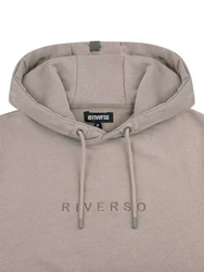 riverso Kapuzenpullover Herren Hoodie RIVErik Regular Fit Beige/Silber/Braun/Khaki/Gold/Rot