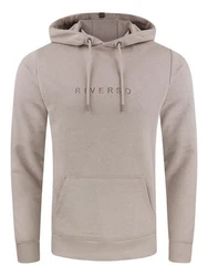riverso Kapuzenpullover Herren Hoodie RIVErik Regular Fit Beige/Silber/Braun/Khaki/Gold/Rot