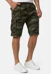 Indicode Herren Monroe Cargo ZA Shorts Dunkelgrün Indicode Herren Monroe Cargo ZA Shorts Dunkelgrün