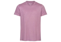 Kaipara Rundhalsshirt URBAN Merino T-Shirt Herren Kurzarm Regular Rosa/Lila