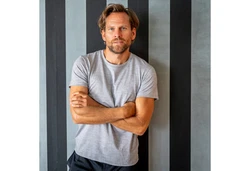 Kaipara Rundhalsshirt URBAN Merino T-Shirt Herren Kurzarm Regular Grau/Hellgrau/Dunkelgrau