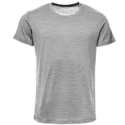 Kaipara Rundhalsshirt URBAN Merino T-Shirt Herren Kurzarm Regular Grau/Hellgrau/Dunkelgrau