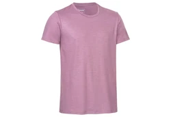 Kaipara Rundhalsshirt URBAN Merino T-Shirt Herren Kurzarm Regular Rosa/Lila