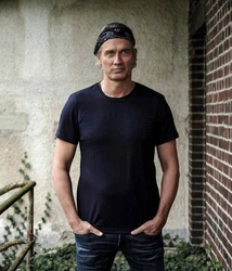 Kaipara Rundhalsshirt URBAN Merino T-Shirt Herren Kurzarm Regular Dunkelblau/Blau