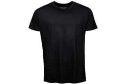 Kaipara Rundhalsshirt URBAN Merino T-Shirt Herren Kurzarm Regular Schwarz/Grau/Dunkelblau/Dunkelgrau