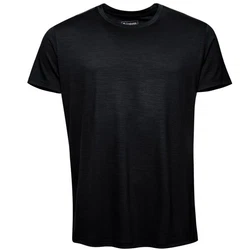 Kaipara Rundhalsshirt URBAN Merino T-Shirt Herren Kurzarm Regular Schwarz/Grau/Dunkelblau/Dunkelgrau
