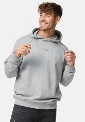 Indicode Kapuzenpullover Bentley Grau/Hellgrau