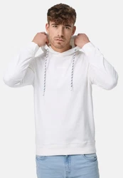 Indicode Kapuzenpullover Bentley Weiß/Creme
