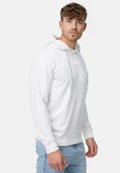 Indicode Kapuzenpullover Bentley Weiß/Creme