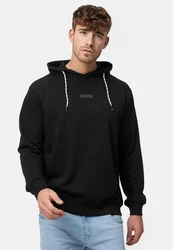 Indicode Kapuzenpullover Bentley Schwarz