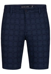 Indicode Chinoshorts Aalborg Dunkelblau/Blau