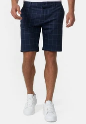 Indicode Chinoshorts Aalborg Dunkelblau/Blau