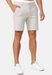 Indicode Chinoshorts Aalborg Grau/Khaki/Beige