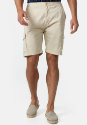 Indicode Cargoshorts Kinnaird Khaki/Braun/Gelb/Dunkelgrau/Orange/Rosa/Rot