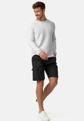 Indicode Cargoshorts Kinnaird Khaki/Braun/Gelb/Dunkelgrau/Orange/Rosa/Rot