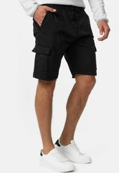 Indicode Cargoshorts Kinnaird Khaki/Braun/Gelb/Dunkelgrau/Orange/Rosa/Rot