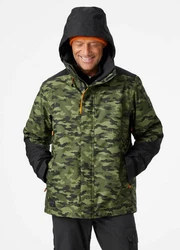 Helly Hansen Winterjacke KENSINGTON WINTER JACKET (1-St) Dunkelgrün