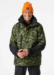 Helly Hansen Winterjacke KENSINGTON WINTER JACKET (1-St) Dunkelgrün