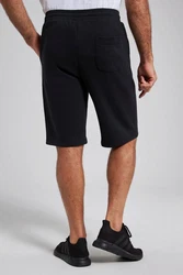 JP1880 Sweat-Bermuda mit Tunnelzug Schwarz/Dunkelgrau/Dunkelblau