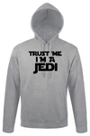Youth Designz Kapuzenpullover Trust me I'm a Jedi Schwarz/Grau