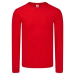 Fruit of the Loom Longsleeve Iconic 150 Classic T-Shirt Rot