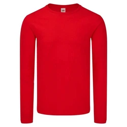 Fruit of the Loom Longsleeve Iconic 150 Classic T-Shirt Rot