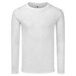 Fruit of the Loom Longsleeve Iconic 150 Classic T-Shirt Weiß/Creme/Grau