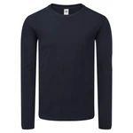 Fruit of the Loom Longsleeve Iconic 150 Classic T-Shirt Dunkelblau