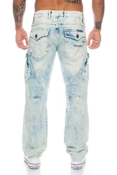 Cipo & Baxx Cargojeans Jeans Hose Hellblau/Blau
