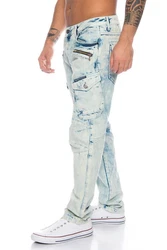 Cipo & Baxx Cargojeans Jeans Hose Hellblau/Blau