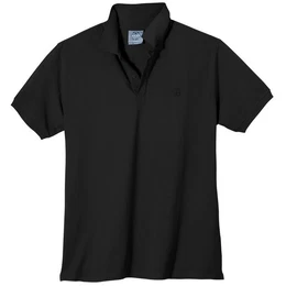 Poloshirt Groe Gren Herren Poloshirt schwarz