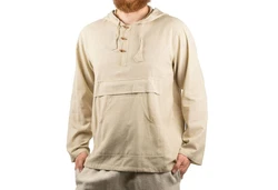 Kunst und Magie Hoodie Fischerhemd Kapuze bunt