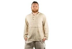 Kunst und Magie Hoodie Fischerhemd Kapuze bunt