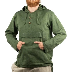 Kunst und Magie Hoodie Fischerhemd Kapuze bunt