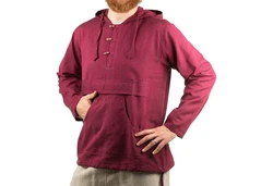 Kunst und Magie Hoodie Fischerhemd Kapuze bunt
