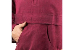 Kunst und Magie Hoodie Fischerhemd Kapuze bunt