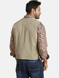Jan Vanderstorm Anzugweste TORELL Jeans-Optik