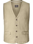 Jan Vanderstorm Anzugweste TORELL Jeans-Optik