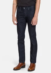 BALDESSARINI 5-Pocket-Jeans BLD-John Dunkelblau/Blau/Lila