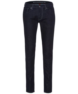 BALDESSARINI 5-Pocket-Jeans BLD-John Dunkelblau/Blau/Lila