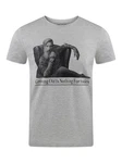 riverso T-Shirt Herren Fotoprintshirt RIVHarald Regular Fit Kurzarm Tee Shirt Hellgrau/Grau/Dunkelgrau