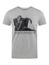 T-Shirt Herren Fotoprintshirt RIVHarald Regular Fit (1-tlg) Kurzarm Tee Shirt mit Rundhalsausschnitt