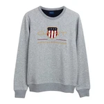 Gant Sweatshirt Archive Shield C-Neck grau
